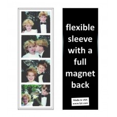 500 Magnetic Photo Booth Frames made in USA, Full Magnet, white/black, free ship   192627390976